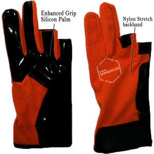 A0411a001 Parkour Sports Gloves - Orange Edition