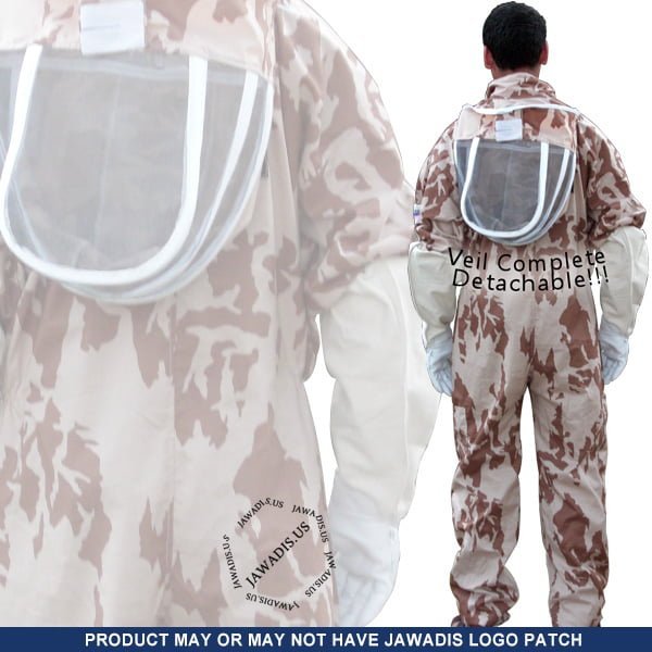Jawadis Desert Camo Suit Bee Packed in Portable Carrying Case