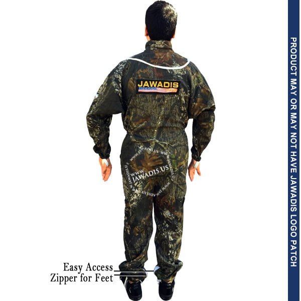 Children's Camouflage Full Bee Suit with Zipper Veil and 14 Pockets for Beekeepers and Pest Control - 100% Cotton Protective Gear