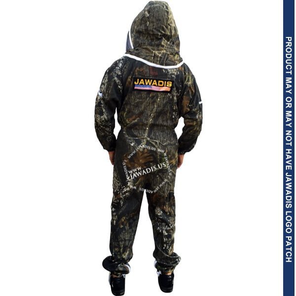Jawadis Beekeeping Suit in Camouflage – Rear Full View