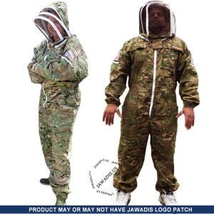 Jawadis Camouflage Beekeeper Full Suit – Front View
