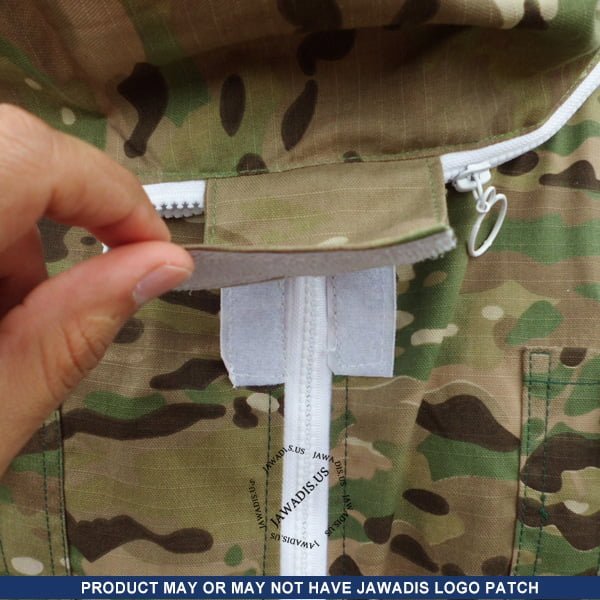 Zippered Fencing Veil of Jawadis Camouflage Bee Suit