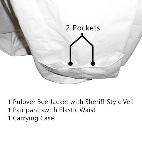 Jawadis Bee Suit with pockets for tools and accessories
