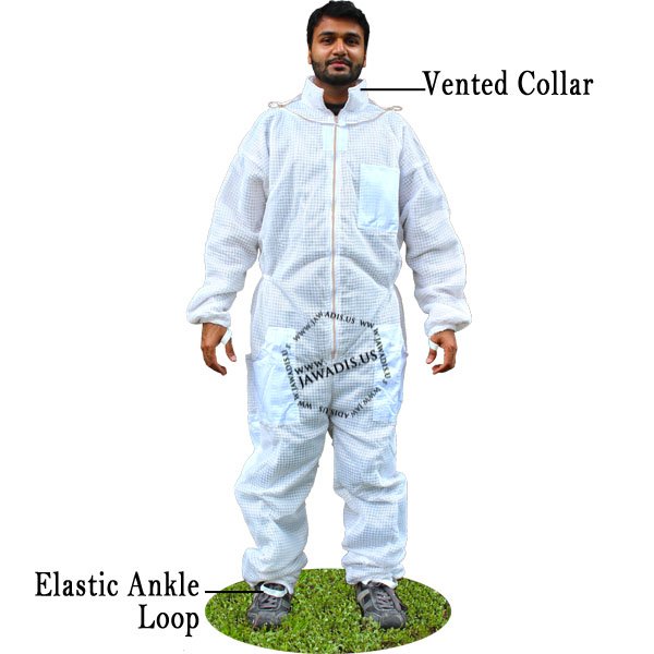 Jawadis Beekeeper Suit – Secure Ankle Zippers for Easy Fit
