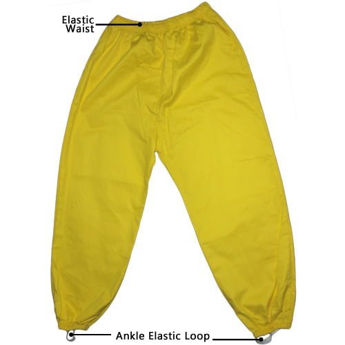 Jawadis Yellow Beekeeper Suit with Full Elasticized Design for Secure Fit