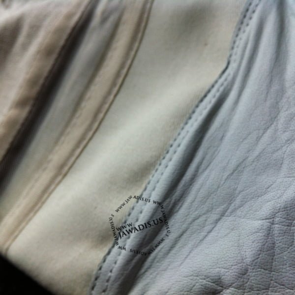 Premium Ventilated Cowhide Gloves for Beekeeping and Gardening - White - Image 6