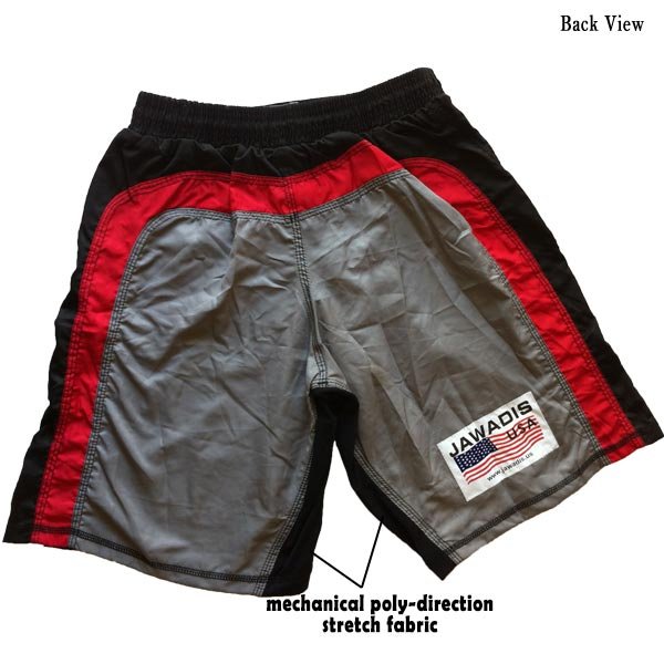 A3508d001 Jawadis Gray Mma Grappling Kickboxing Shorts E