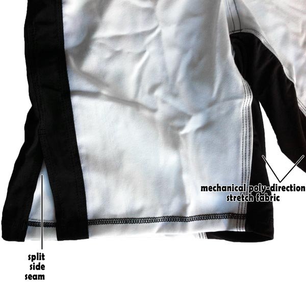 A3517a001 Jawadis White Mma Grappling Kickboxing Shorts B