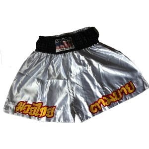 A6517d002 Jawadis Muay Thai Silver Shorts A