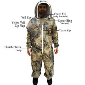 Seclusion 3D Open Country Beekeeper Suit on display